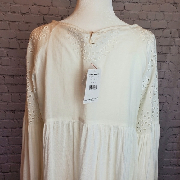 FREE People Sea Of Love eyelet tunic top sz. XS - Picture 13 of 13